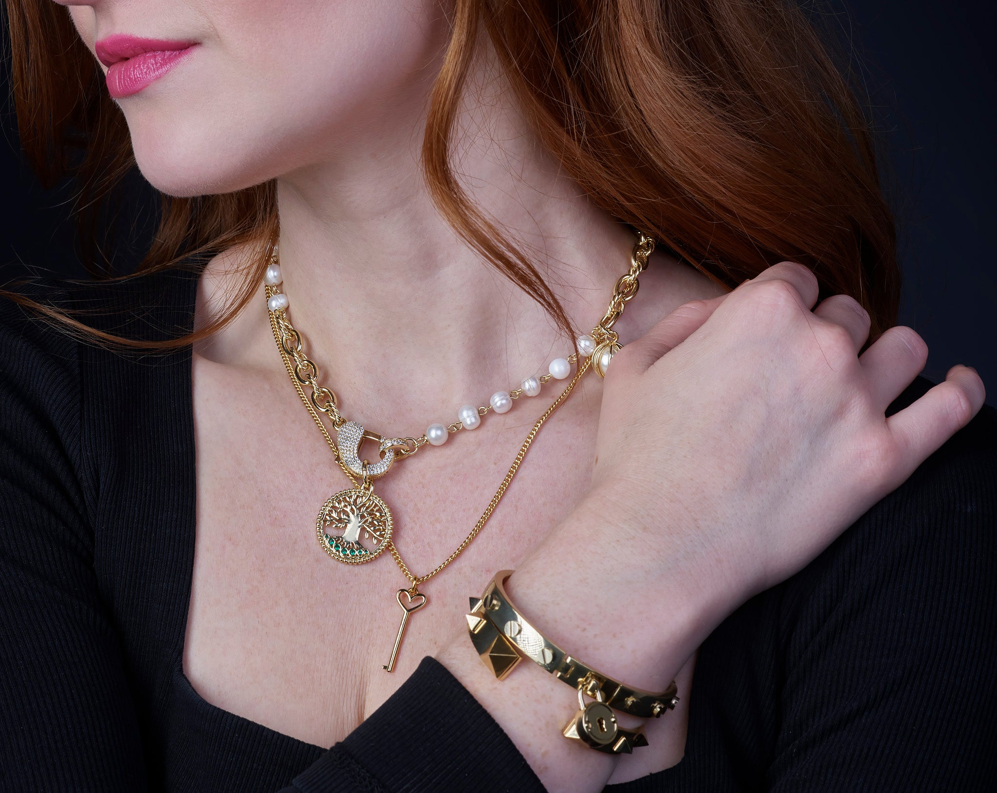 Aspiration Bracelet – Gold (I Am Enough)