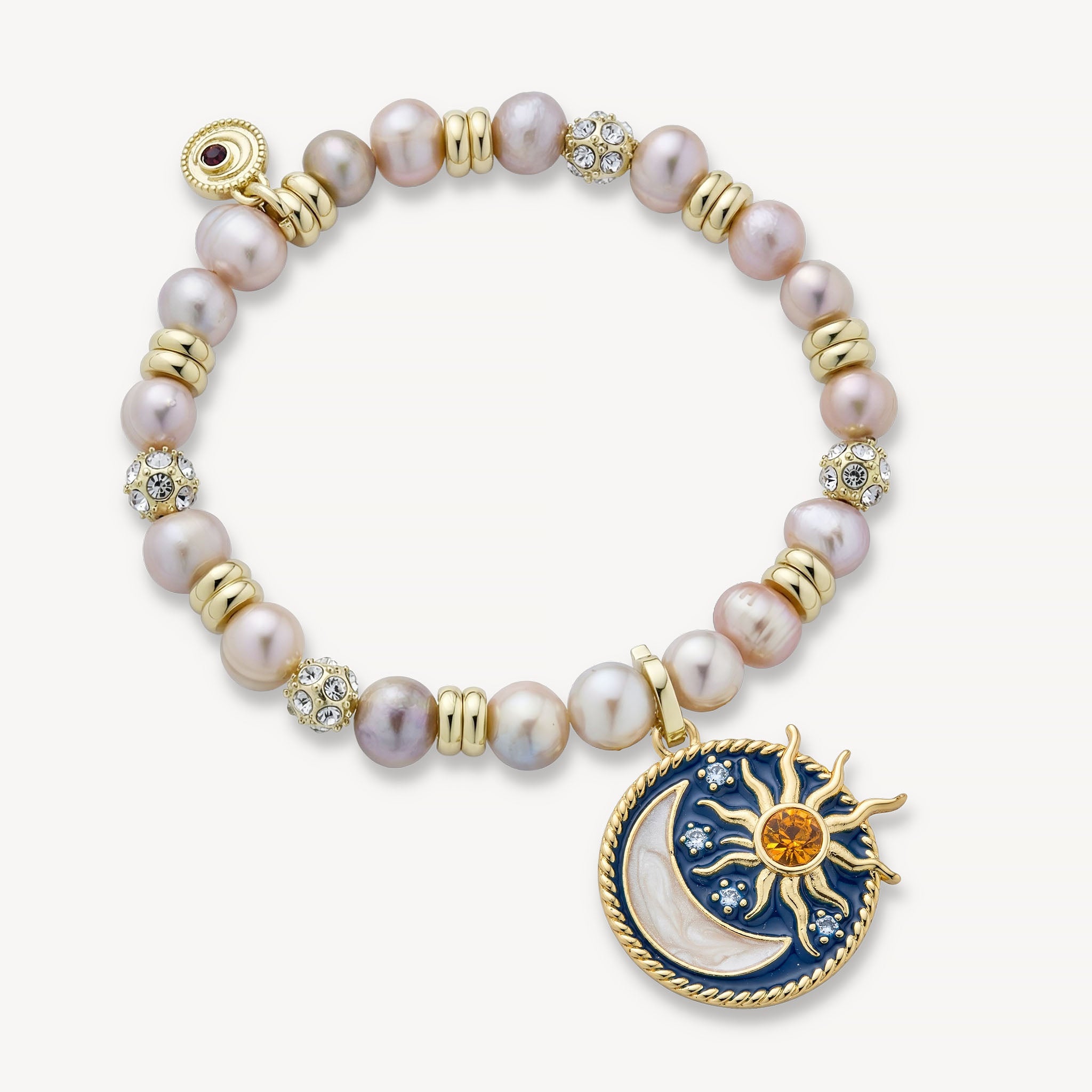 The Amelia Bracelet Freshwater Pearl<br>14k Gold-Plated
