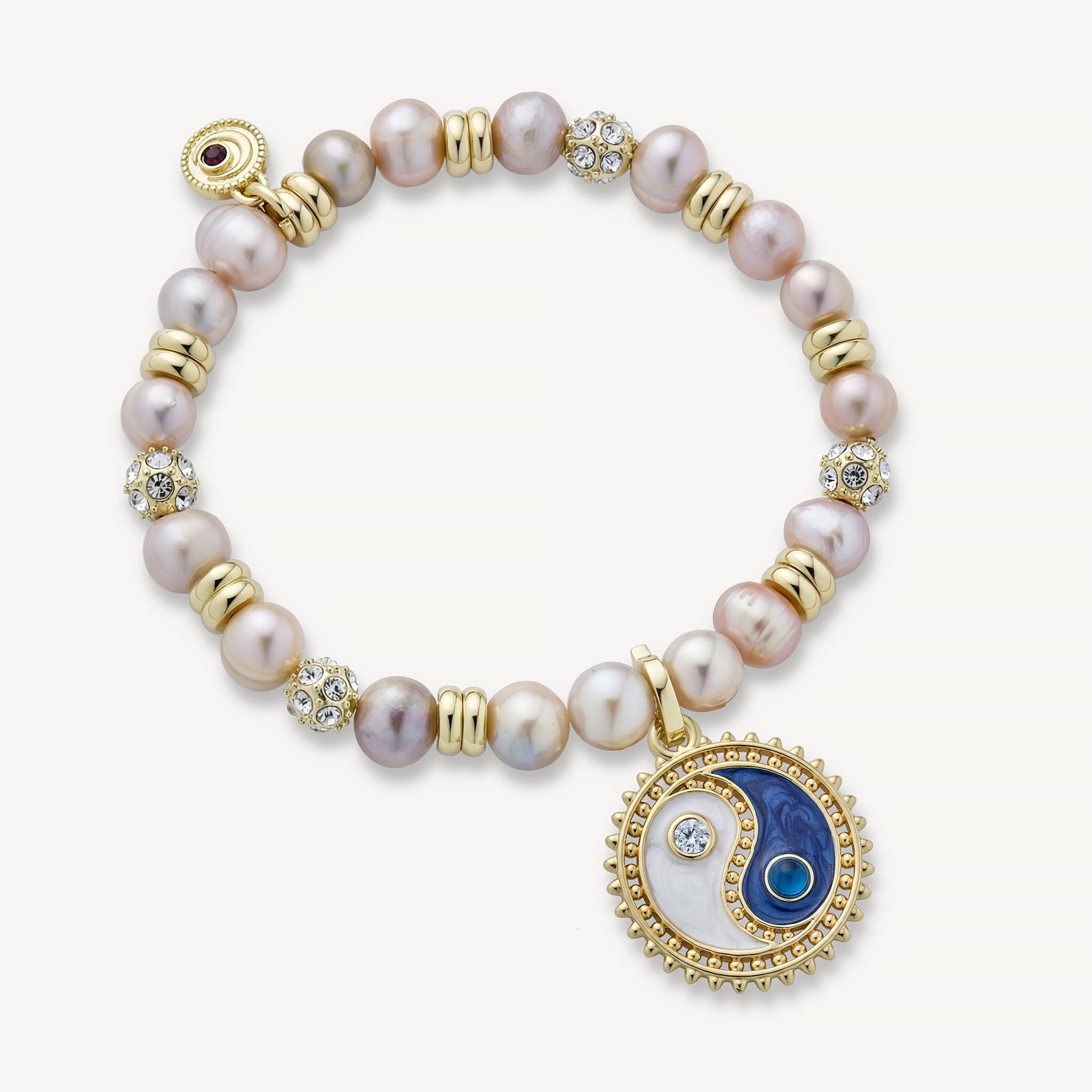 The Amelia Bracelet Freshwater Pearl<br>14k Gold-Plated