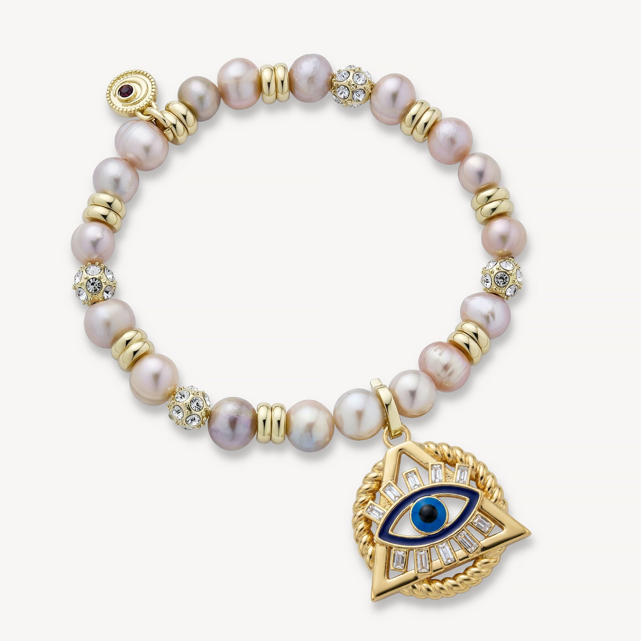 The Amelia Bracelet Freshwater Pearl<br>14k Gold-Plated
