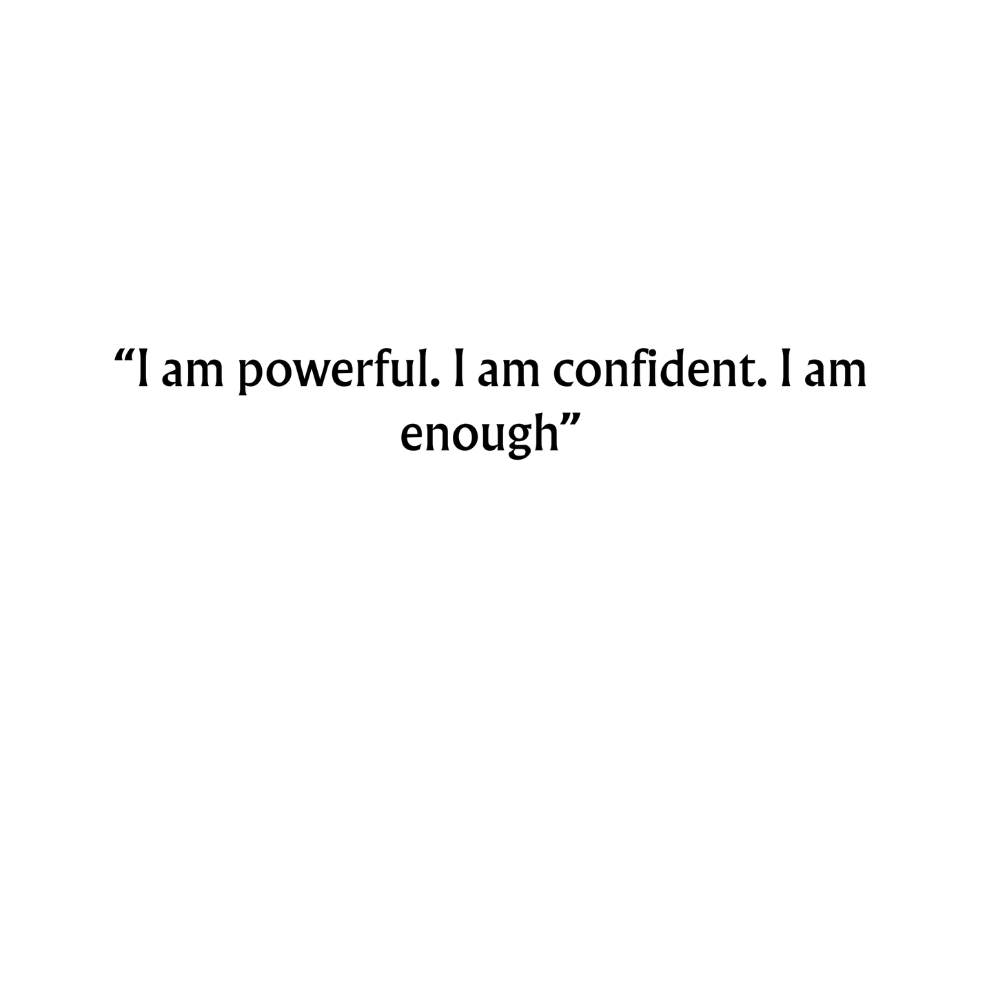 “I am powerful. I am confident. I am enough” - The Aspiration Bracelet - Gold/Silver Two Tone