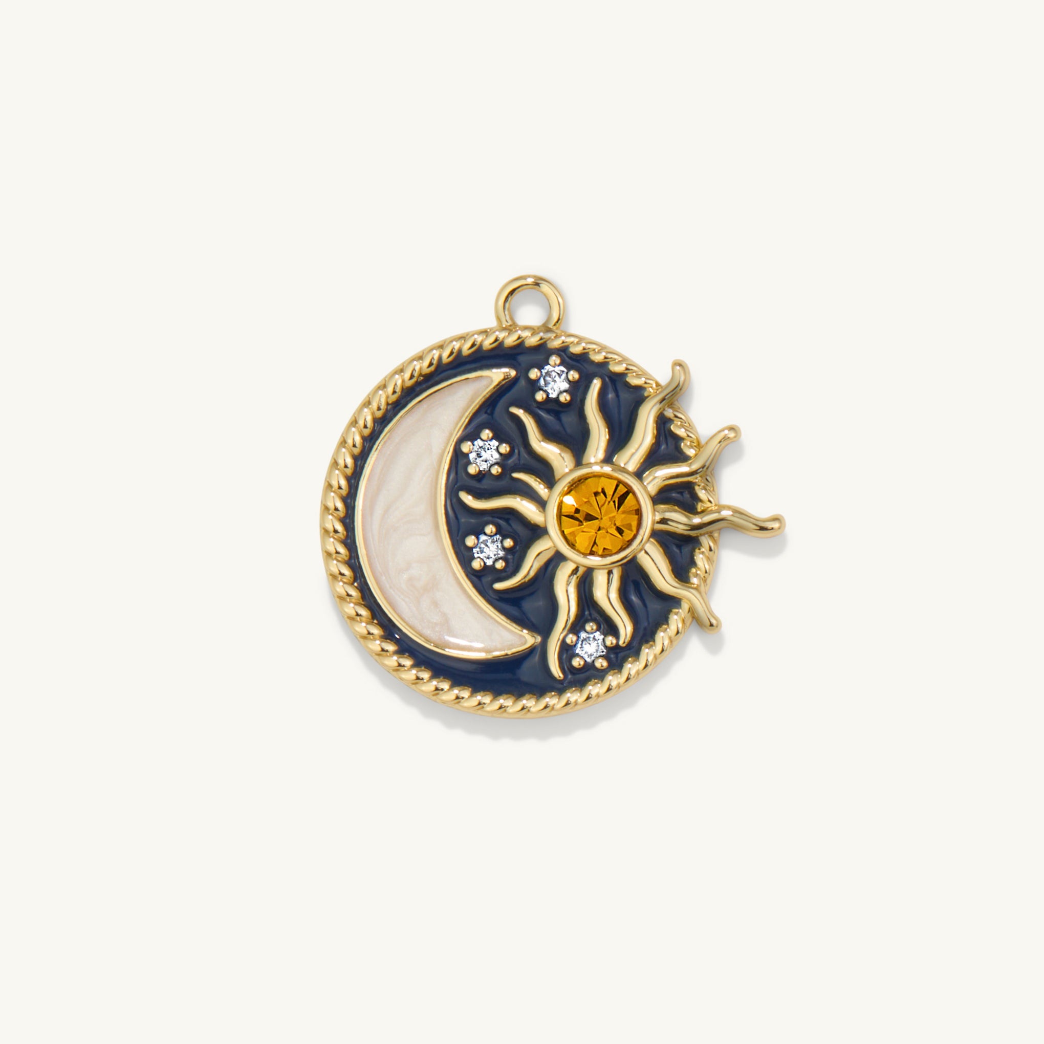 The Monica Bracelet with Sun and Moon Charm