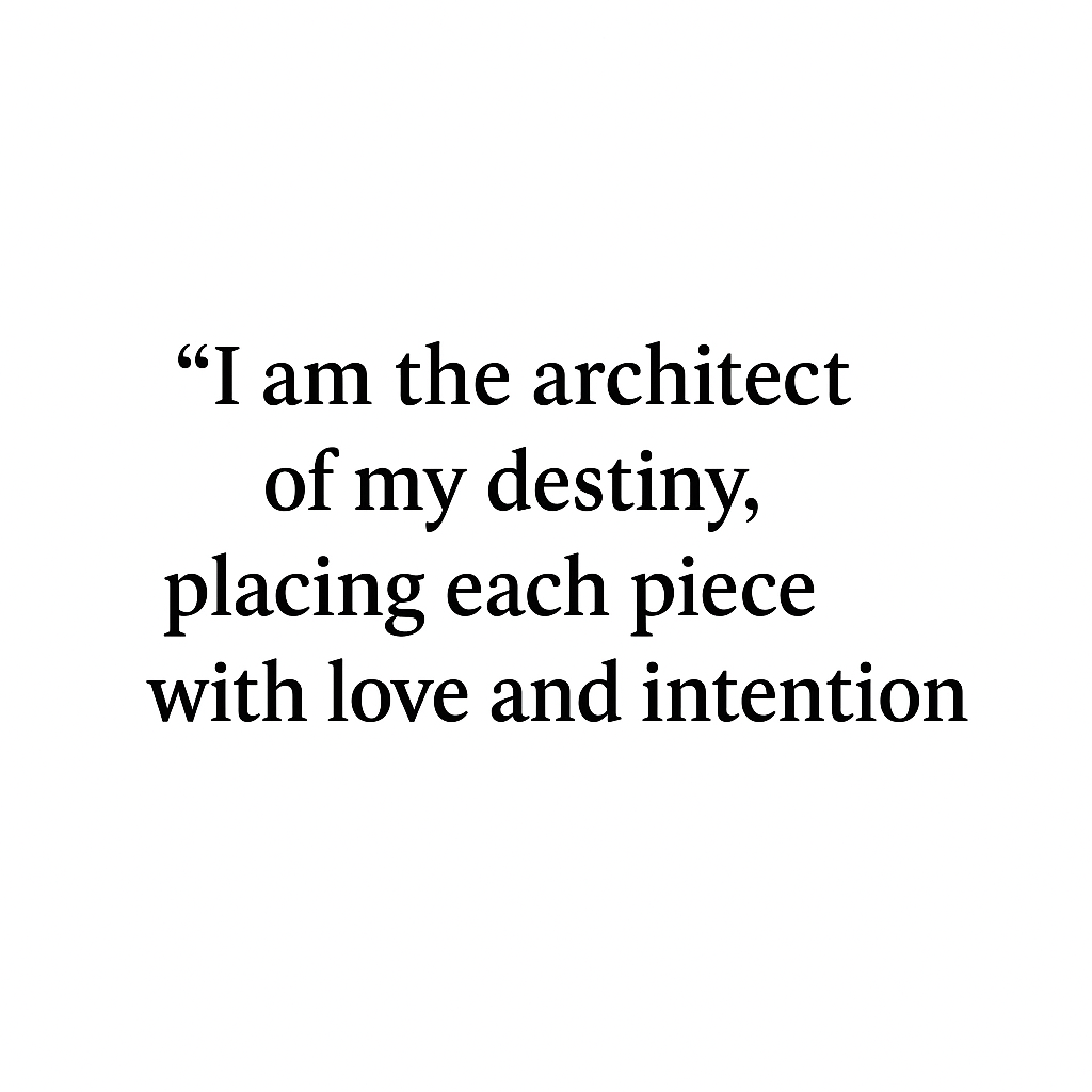 Destiny Bracelet<br><em>I am the architect of my destiny</em>