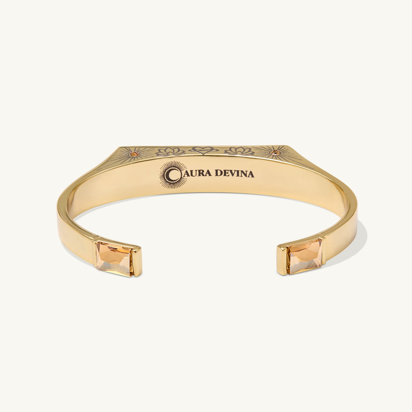 "You Define Your Own Life - Don't Let Others Write Your Script" - The Manifest Cuff Bracelet - Gold