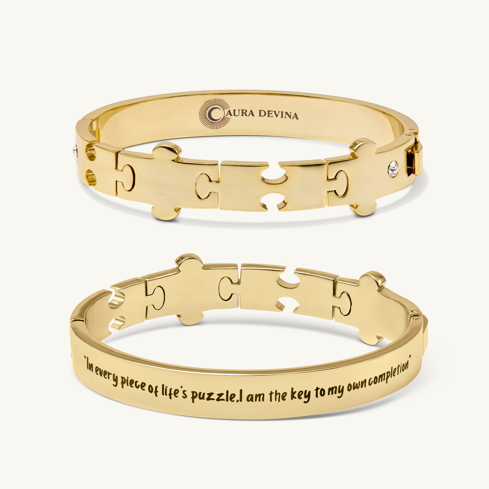 The Destiny Bracelet - Gold (Life's Puzzle)