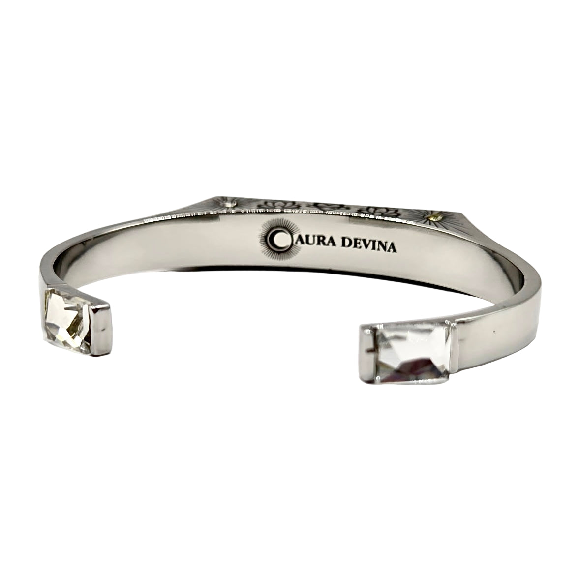 "You define your own life, don’t let others write your script"- The Manifest Cuff Bracelet - Silver