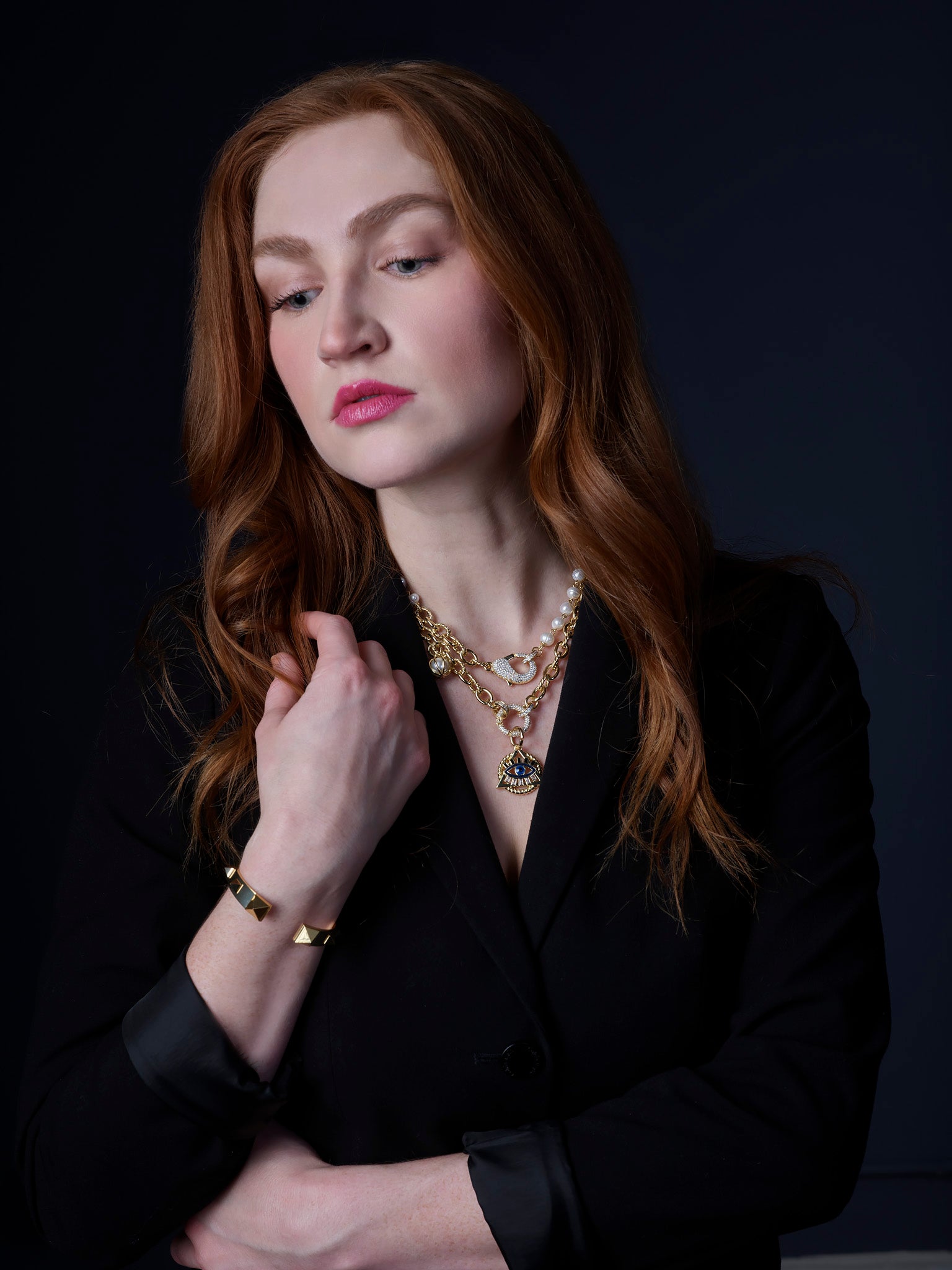 Aspiration Bracelet – Gold (You Define Your Own Life)