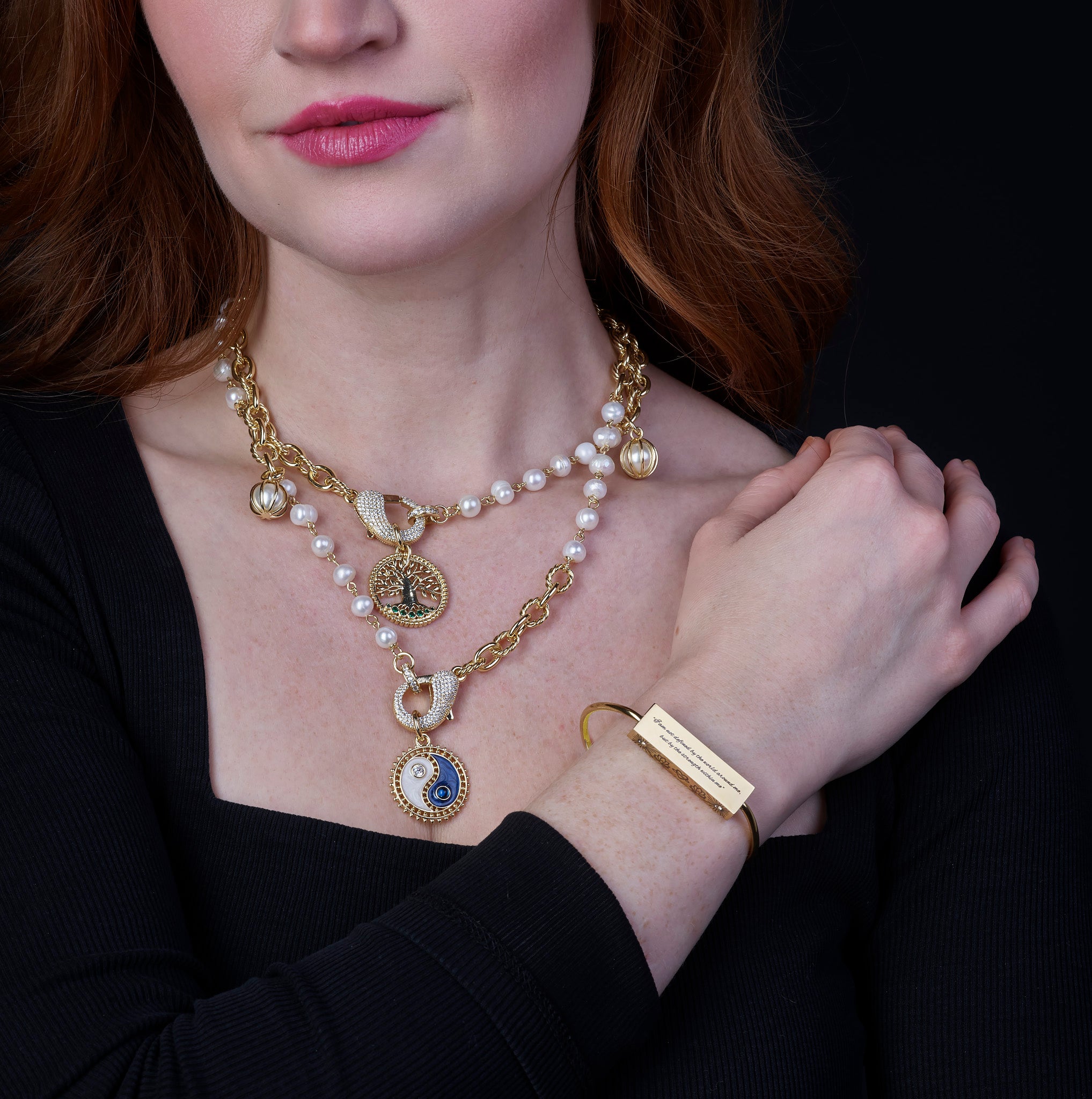 Harmony Bracelet – Gold (Grateful Heart)