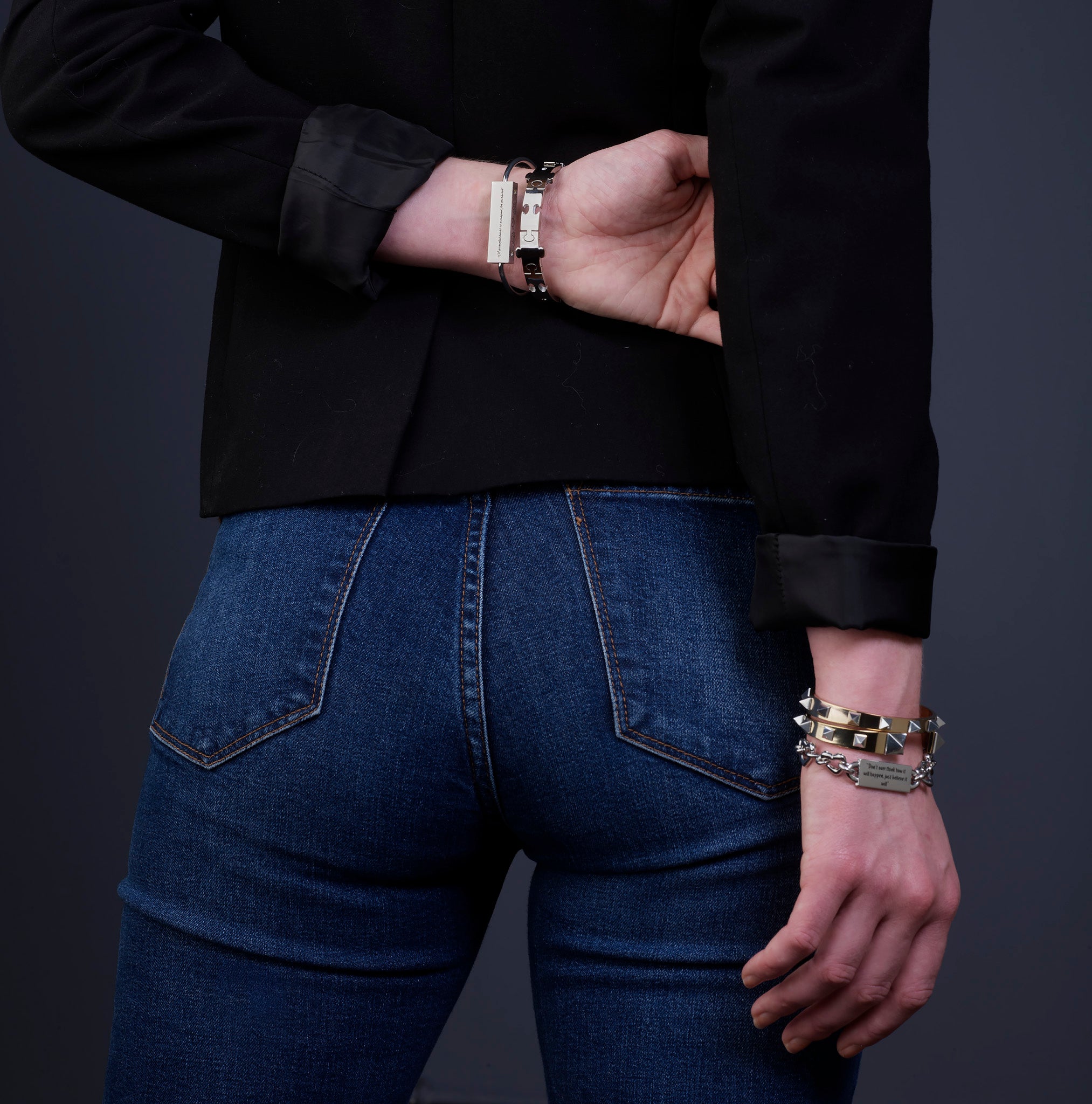 Harmony Bracelet – Silver (Grateful Heart)