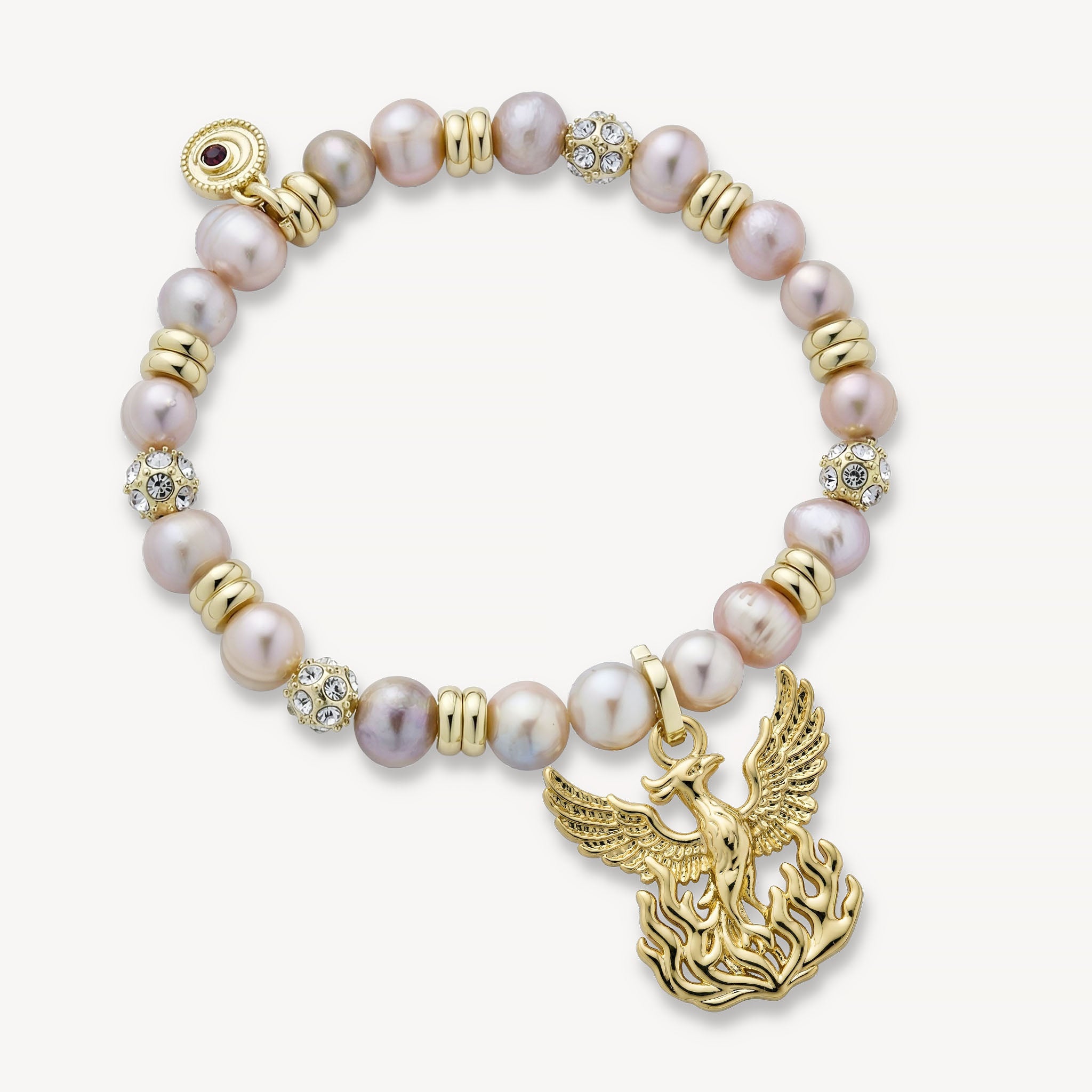 The Amelia Bracelet Freshwater Pearl<br>14k Gold-Plated