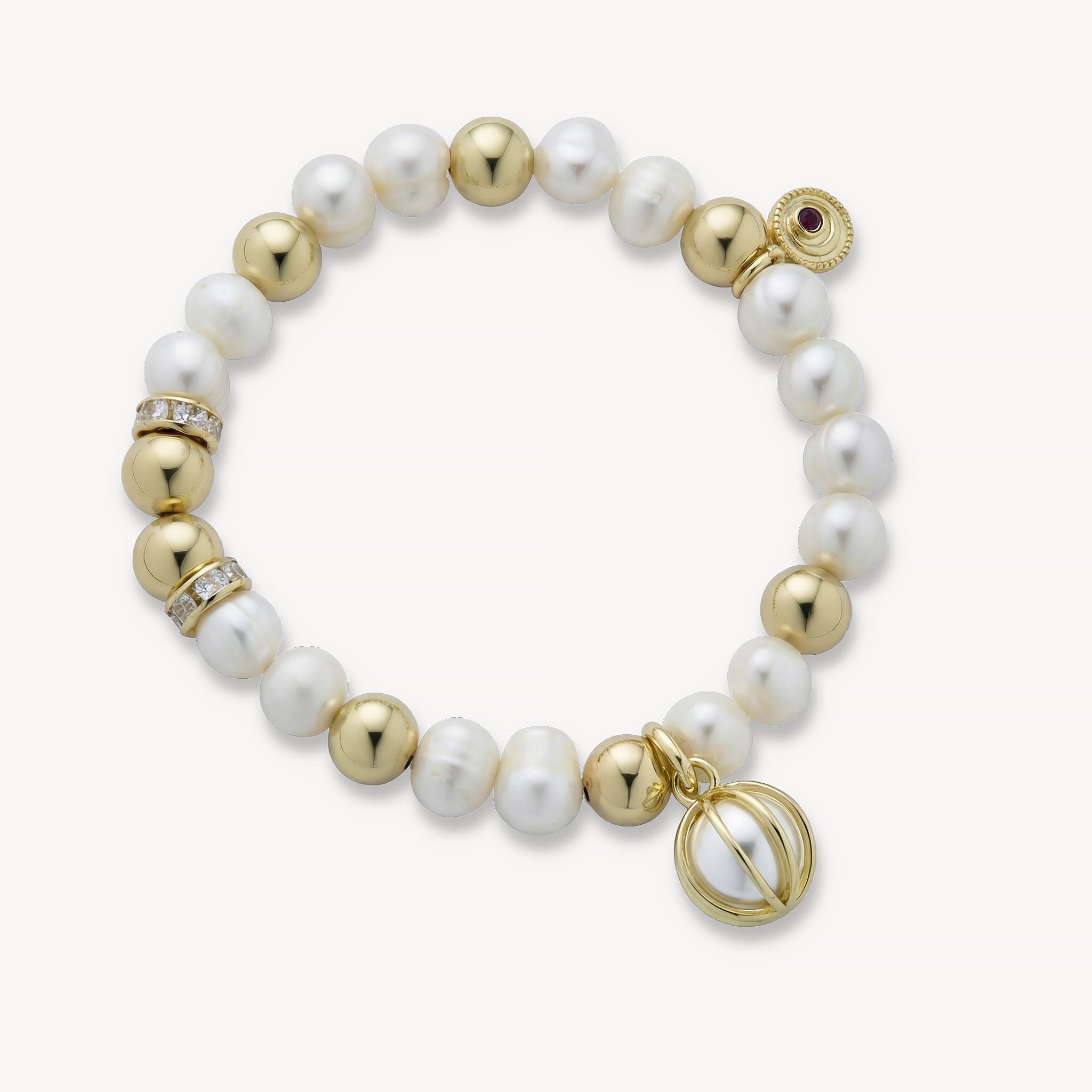 The  Margot Bracelet Freshwater Pearl<br>14k Gold-Plated