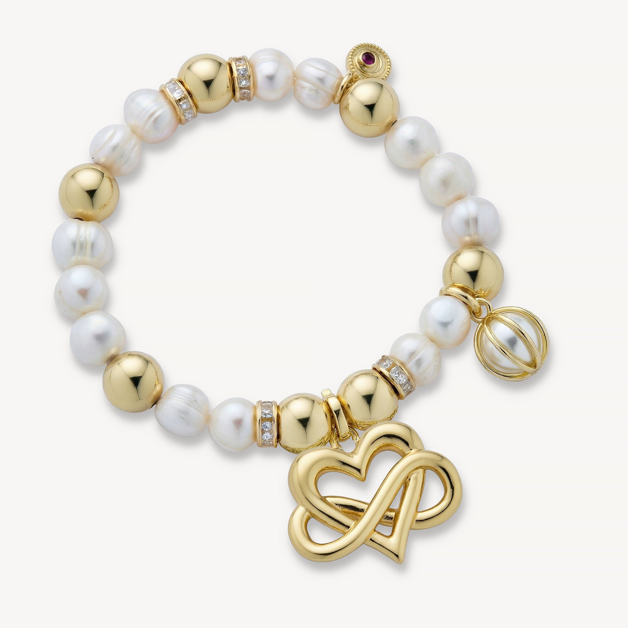 The  Margot Bracelet Freshwater Pearl<br>14k Gold-Plated