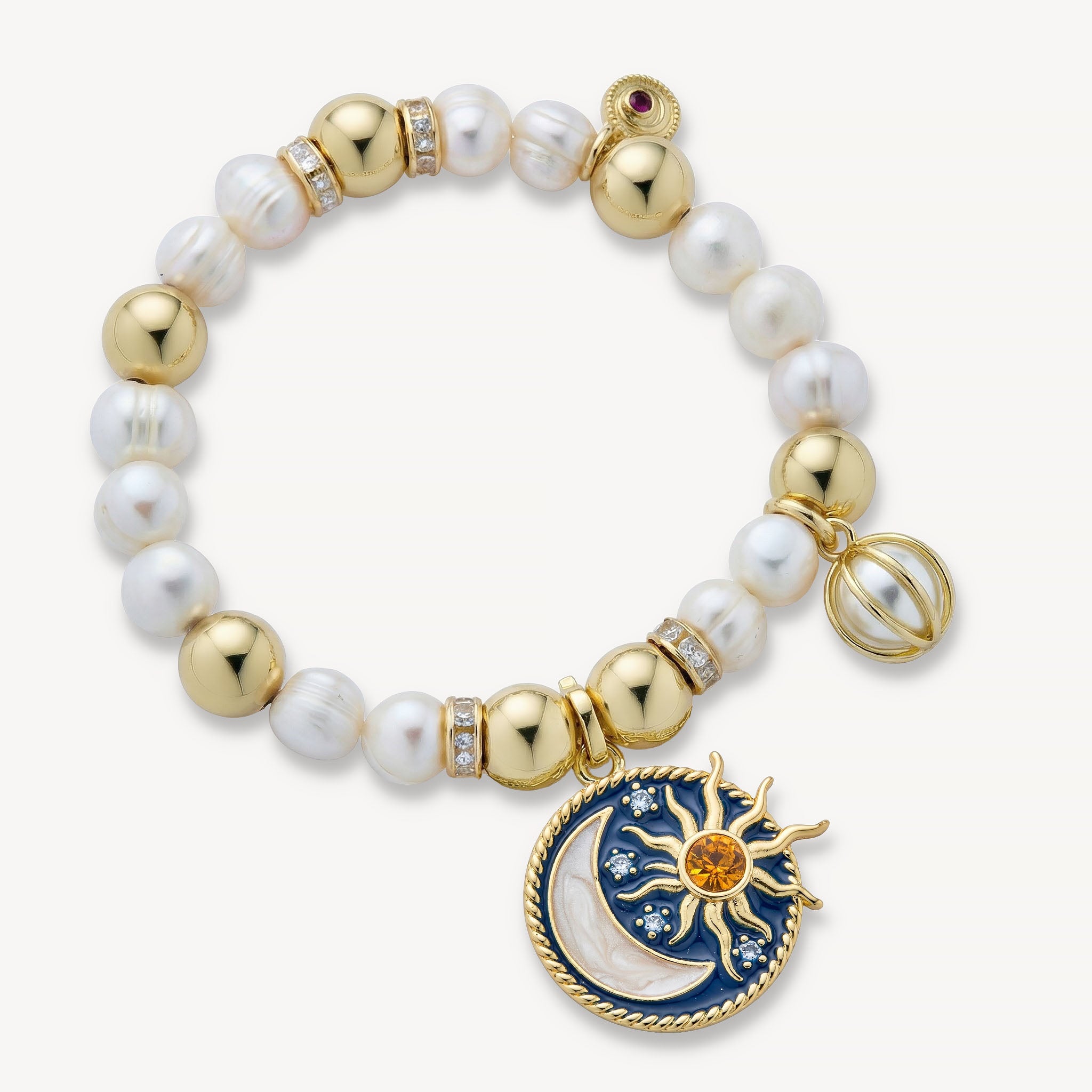 The  Margot Bracelet Freshwater Pearl<br>14k Gold-Plated