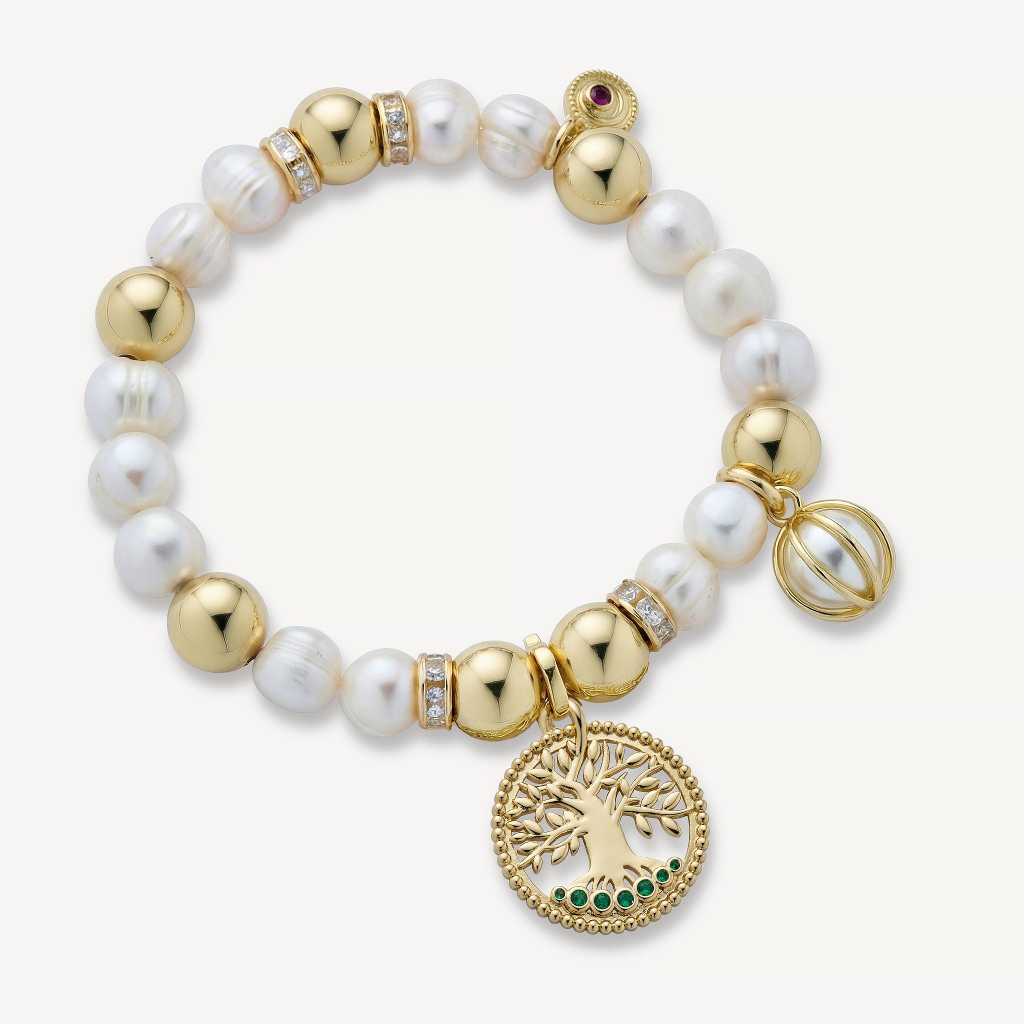 The  Margot Bracelet Freshwater Pearl<br>14k Gold-Plated