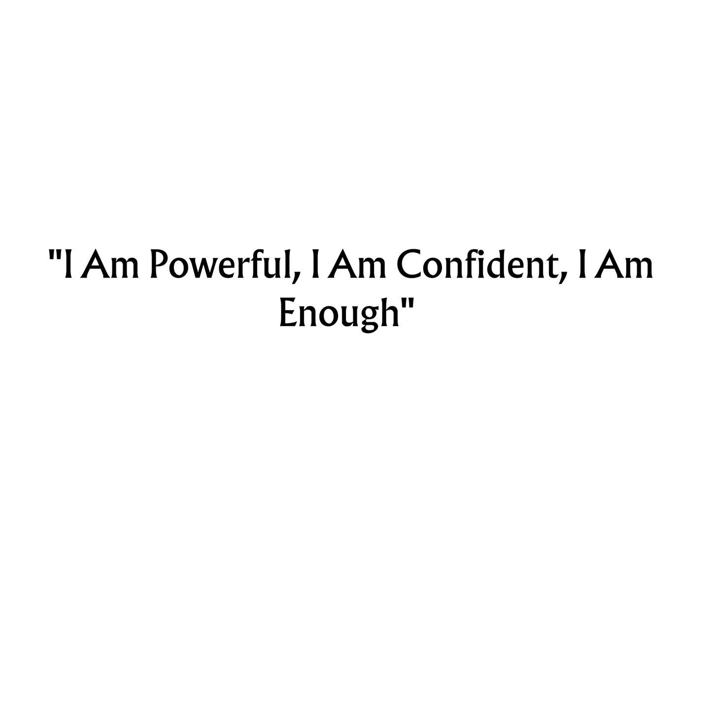 "I Am Powerful, I Am Confident, I Am Enough" - The Manifest Cuff Bracelet - Gold