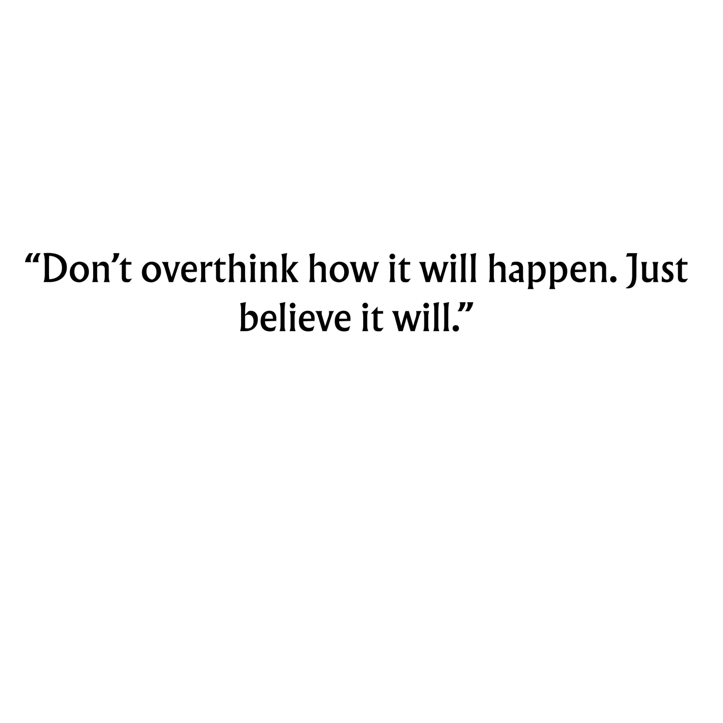 “Don’t overthink how it will happen. Just believe it will.” The Infinite Heart Bracelet - Silver