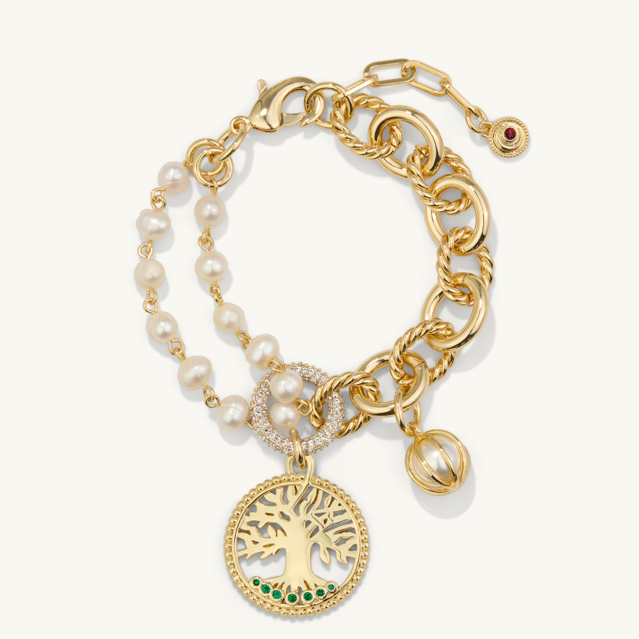 The Elisa Bracelet with Tree of Life Charm