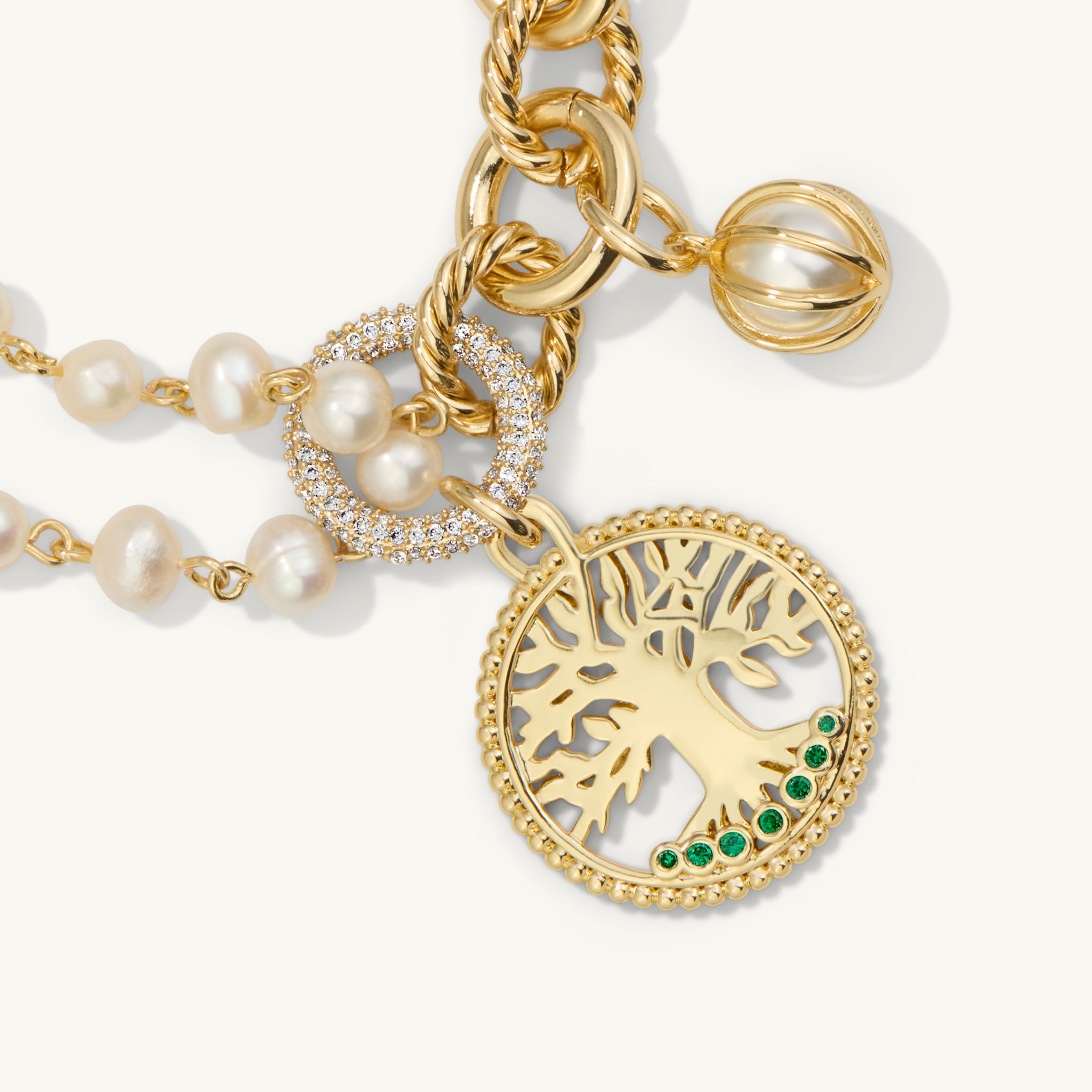 The Elisa Bracelet with Tree of Life Charm
