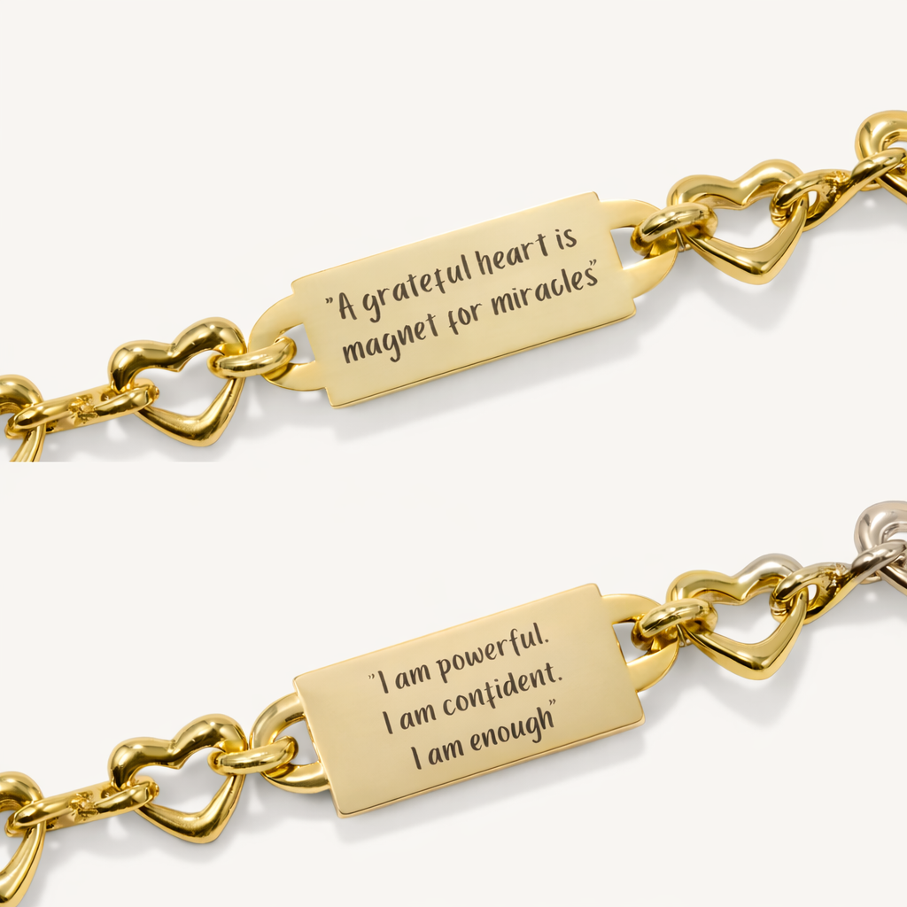 Infinite Heart Bracelet <br> <em>Gratitude & Strength</em>