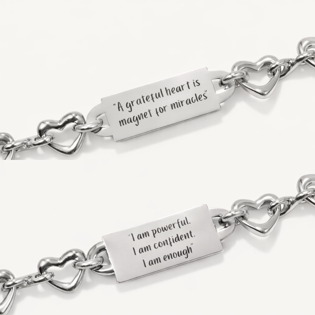 Infinite Heart Bracelet <br> <em>Gratitude & Strength</em>