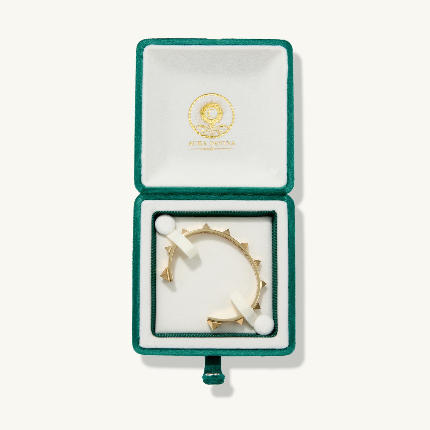 "I am powerful. I am confident. I am enough.” - The Aspiration Bracelet - Gold