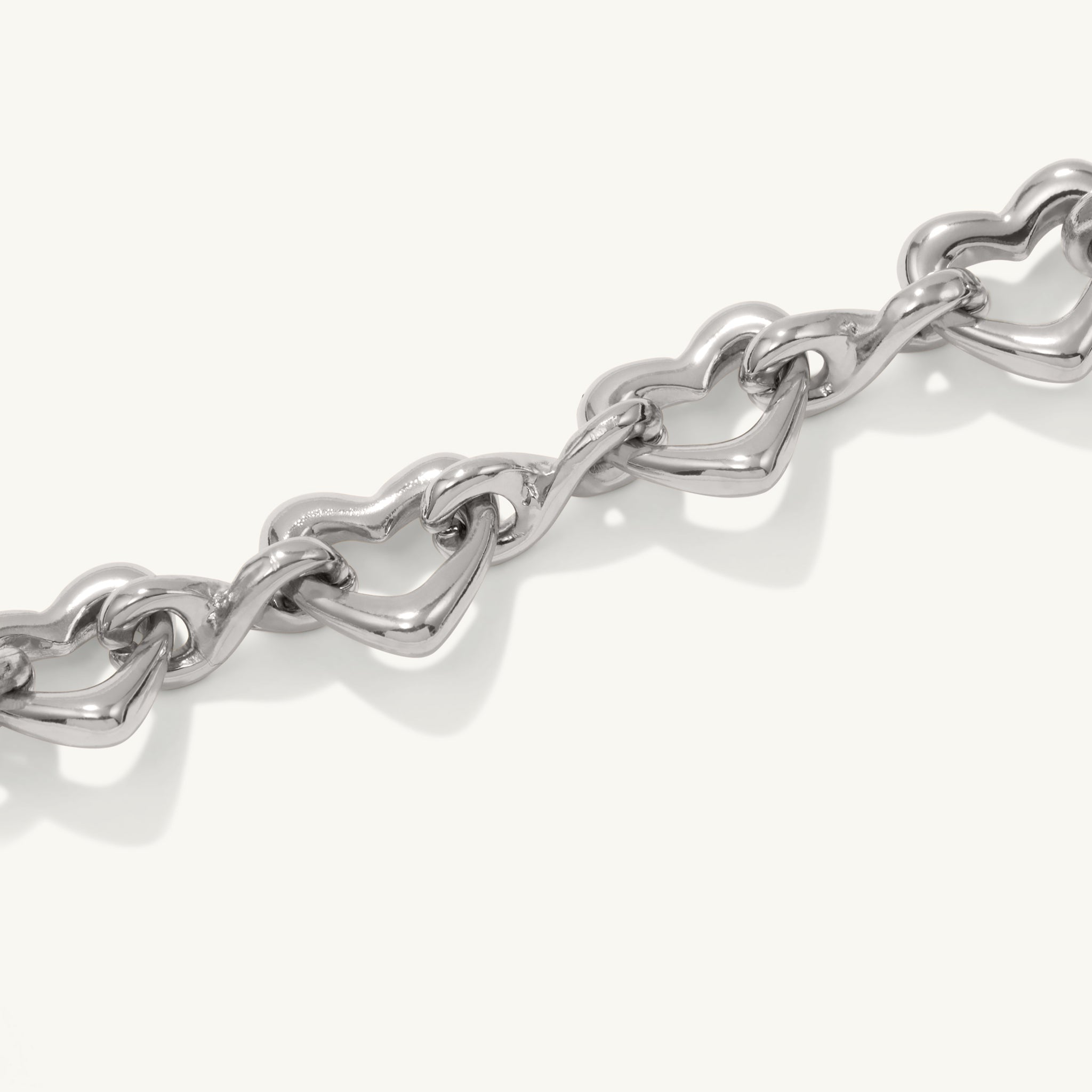 ”I am powerful. I am confident. I am enough.” - The Infinite Heart Bracelet - Silver-Aura Devina