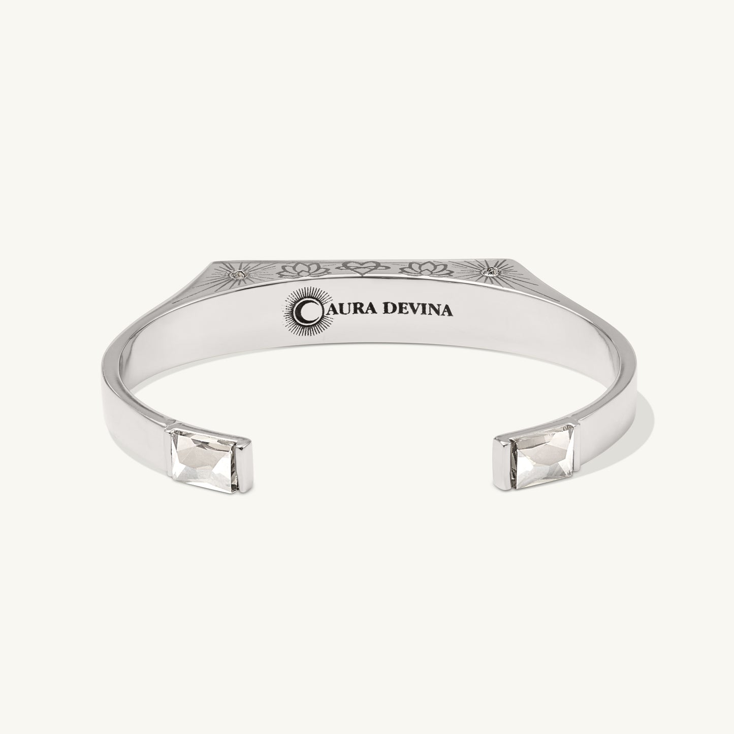 "You define your own life, don’t let others write your script"- The Manifest Cuff Bracelet - Silver