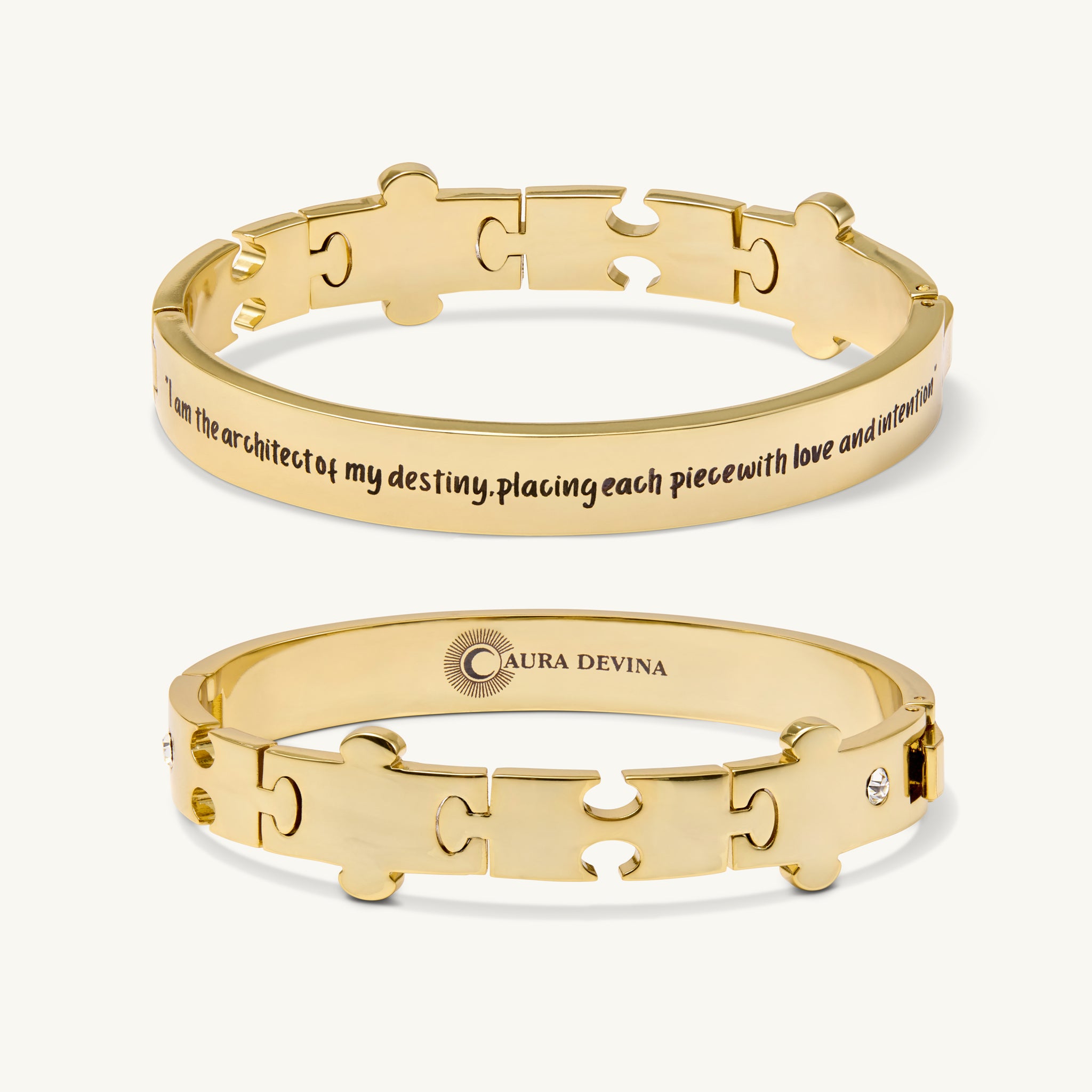 The Destiny Bracelet - Gold (I am the Architect)